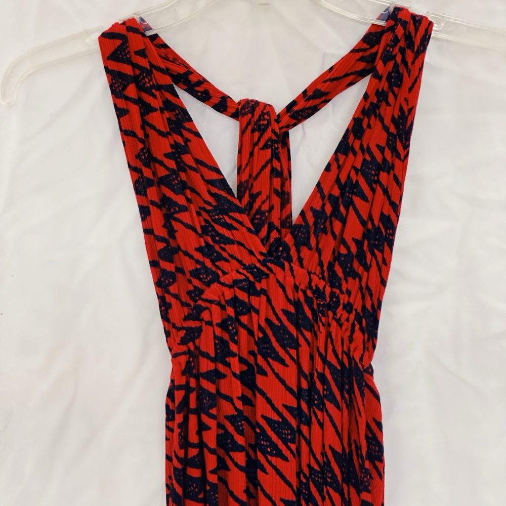 Manaola Red/Black ‘Ūwila Maxi Dress